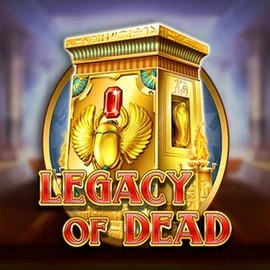 Legacy of Dead casino game by Play’n GO – featured logo at Dream Vegas Casino