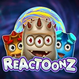 Reactoonz logo by Play’n GO Dream Vegas Casino